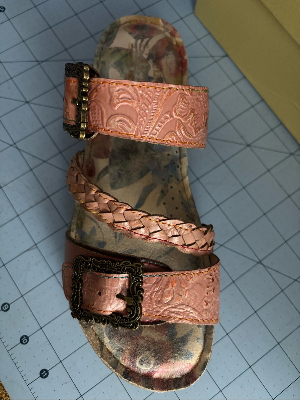 L’Artiste Astra sandal Pink multi 8.5 - Picture 4 of 8
